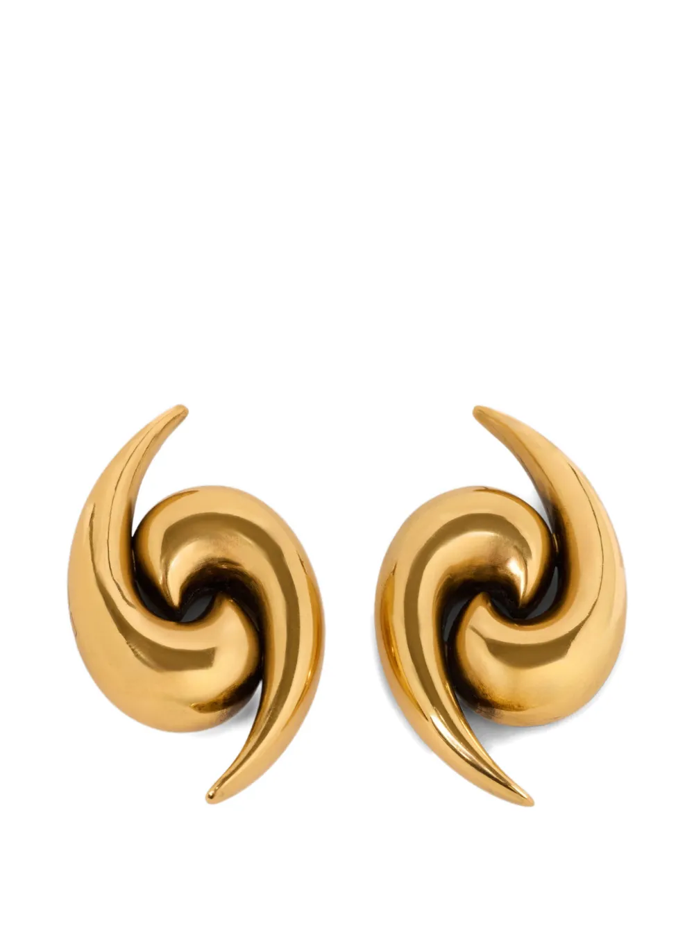ETRO paisley earrings - Gold