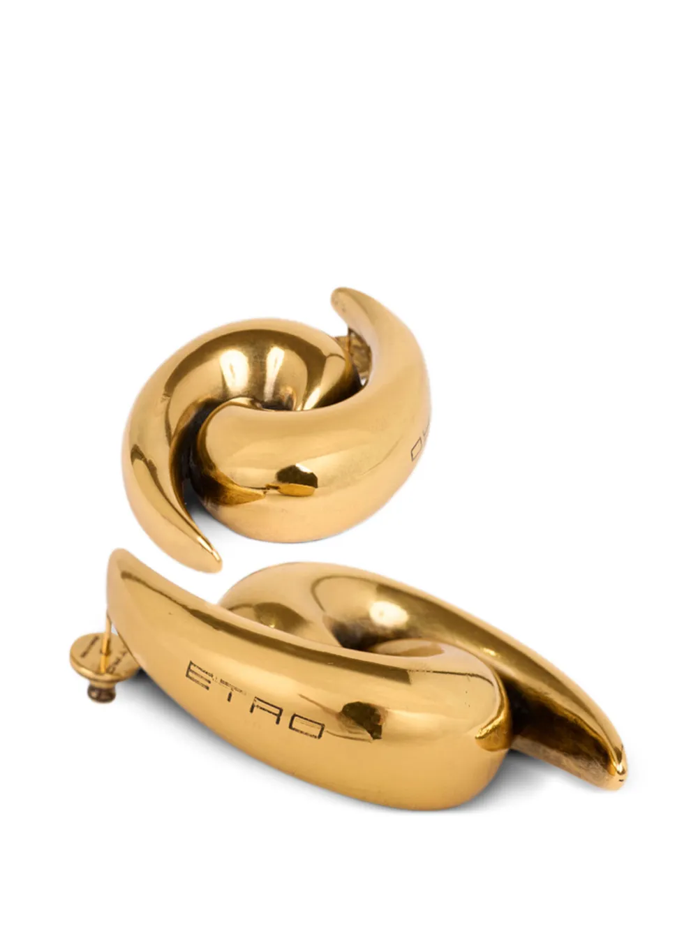 Etro Paisley Earrings - Gold 