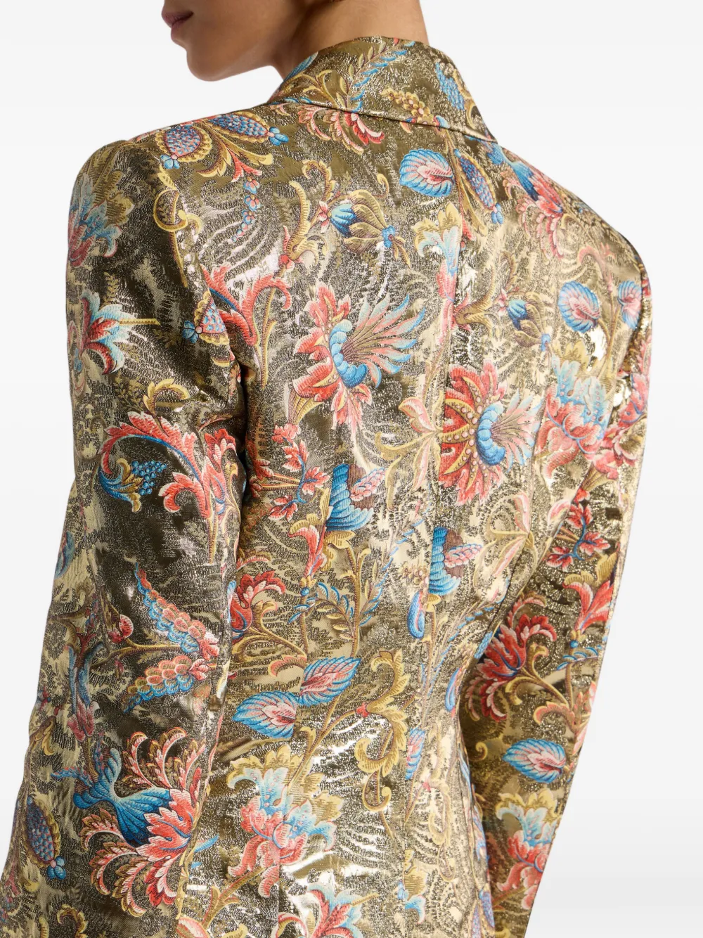 ETRO Jas met paisley jacquard Goud