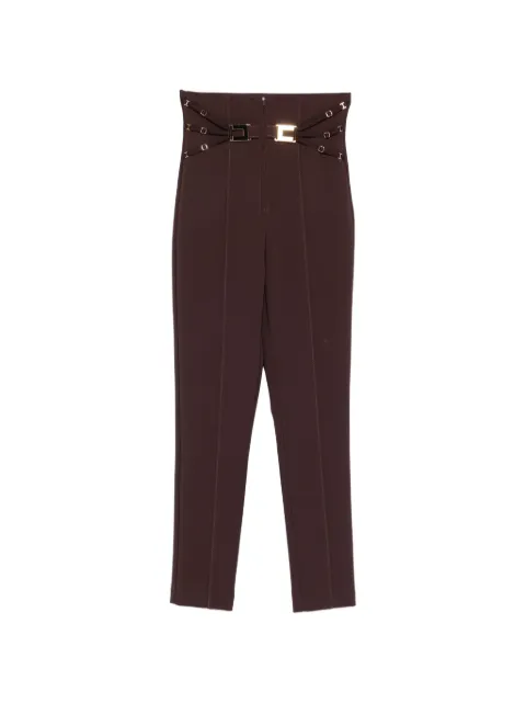 Elisabetta Franchi buckle-detail trousers