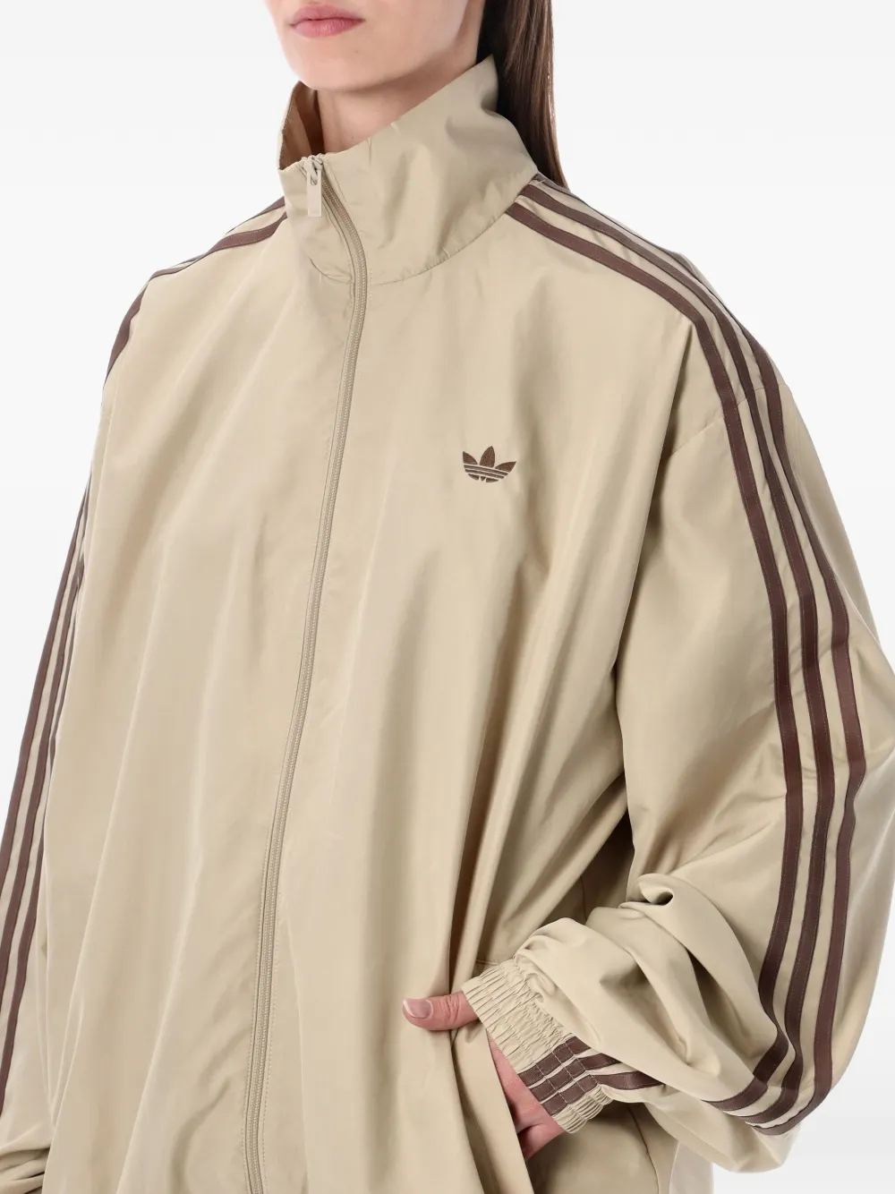  Adidas Firebird Oversized Jacket - Neutrals 