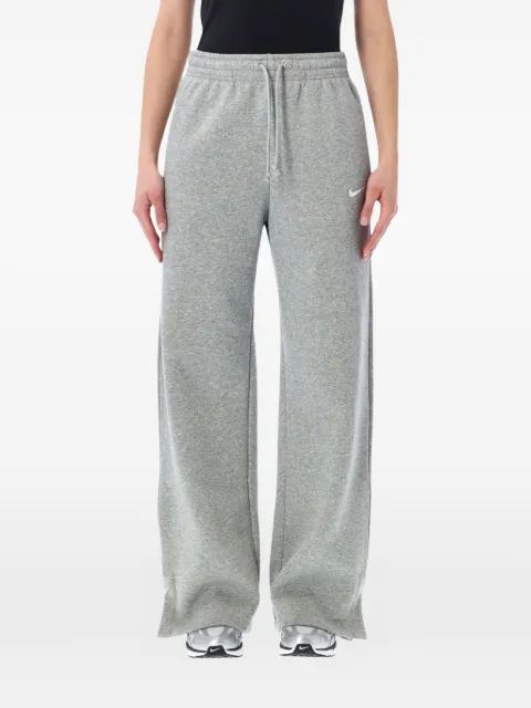 Nike logo-detail wide-leg-fit track pants