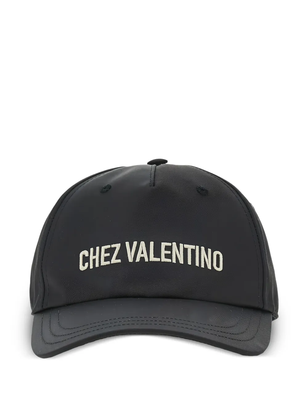 Valentino Garavani Chez Valentino logo baseball cap - Nero