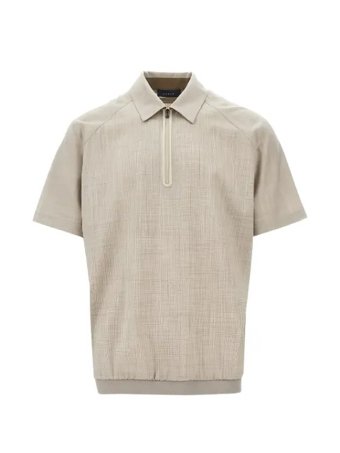 Sease half-zip polo shirt