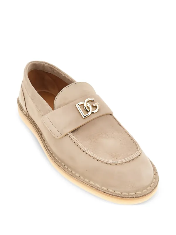 Dolce & Gabbana Suede Loafers | Neutrals | FARFETCH ZA