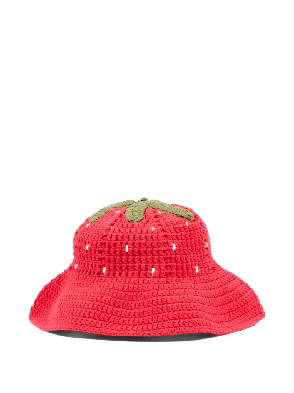 Monnalisa strawberry crochet hat - Rosso