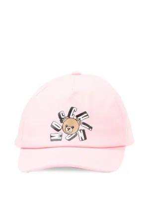 DOLCE&GABBANA キッズロゴキャップ Dolce & Gabbana Kids ロゴ キャップ | ピンク | FARFETCH JP