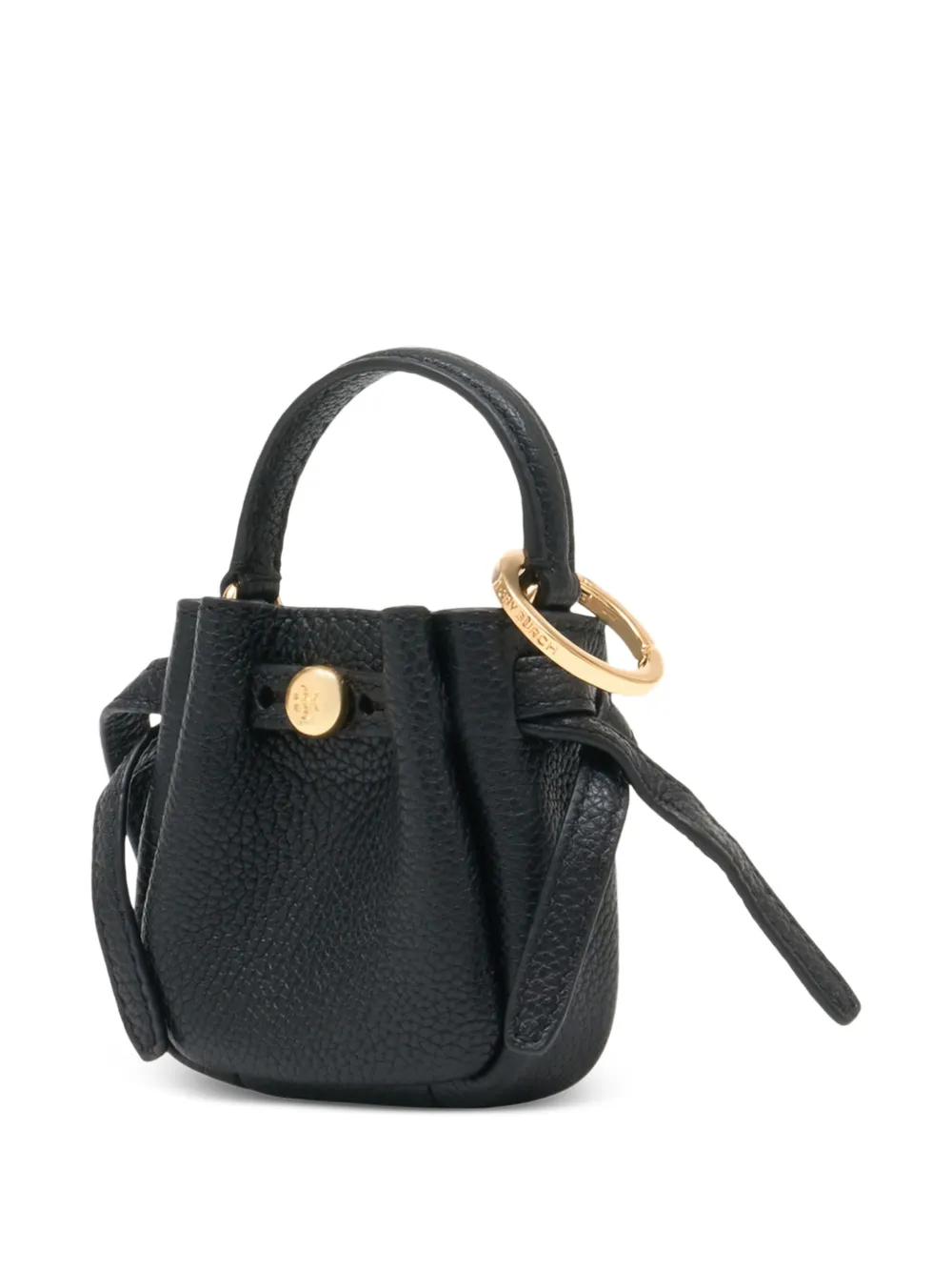 Tory Burch Romy bucket-tas met bedel Zwart