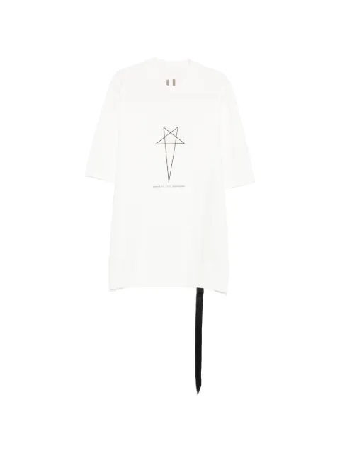 Rick Owens DRKSHDW star-graphic ribbon T-shirt