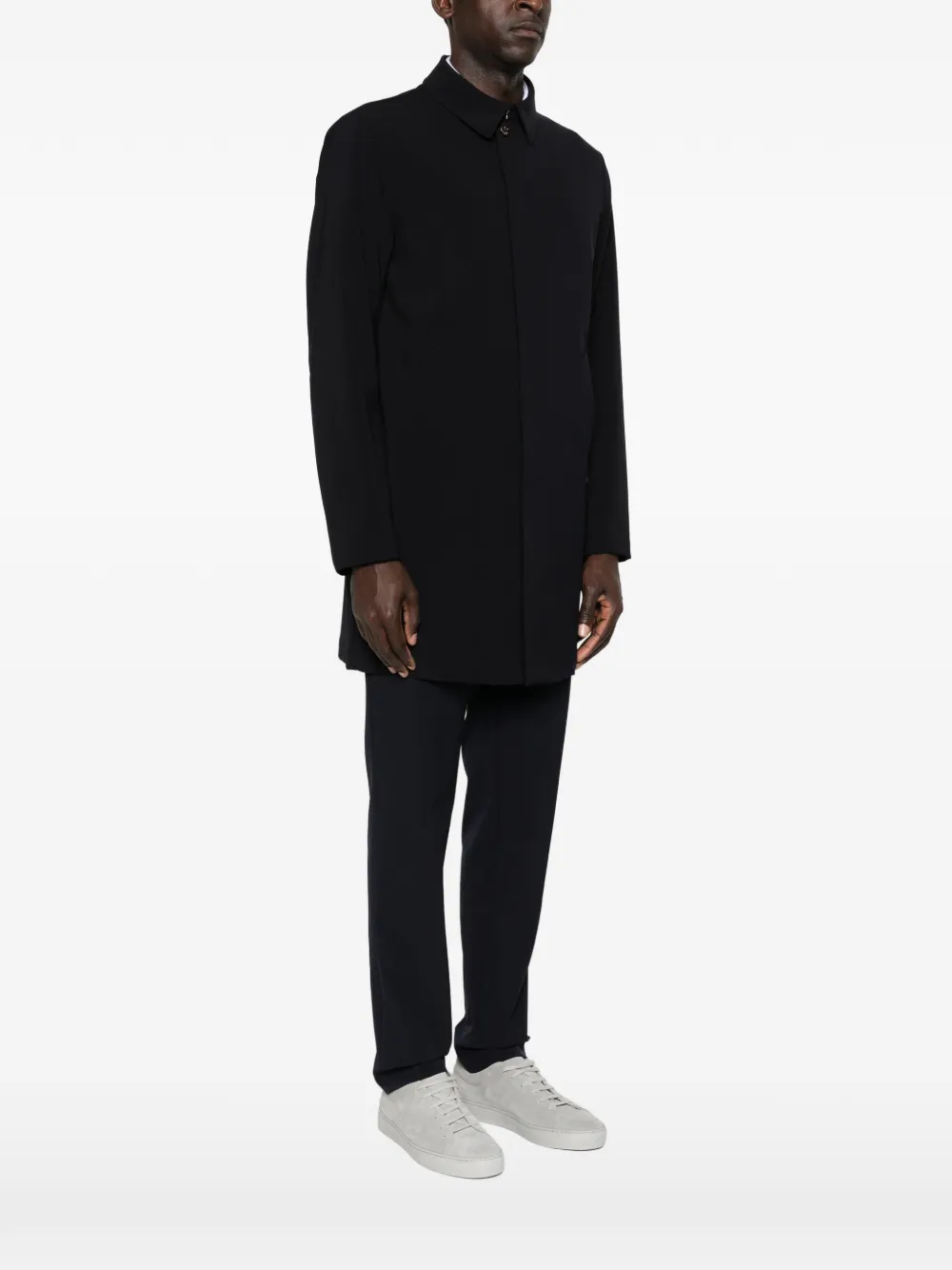  Montecore Cappotto Monopetto - Blu 