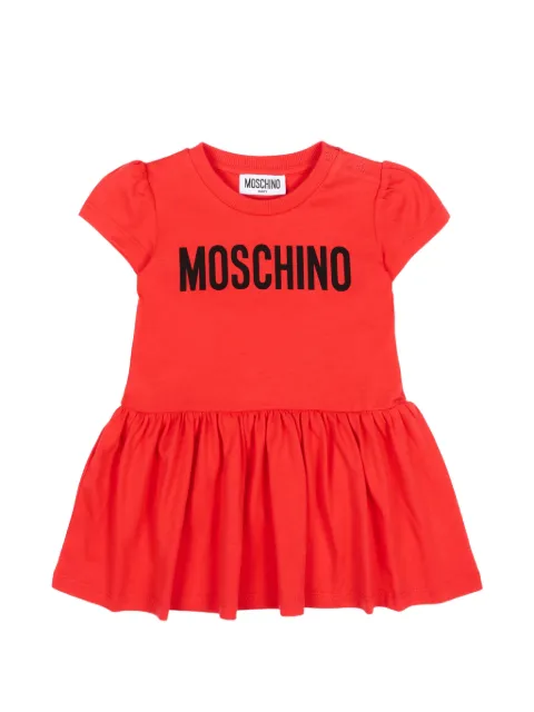 Moschino Kids ruffled-detail dress