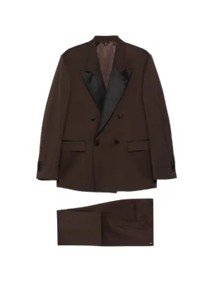 Caruso ダブルスーツ | ブラウン | FARFETCH JP