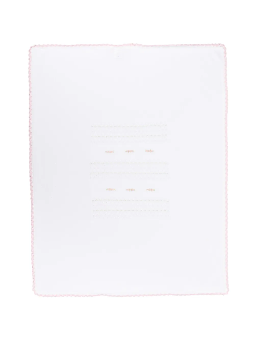 MARLU' couture Coperta con ricamo - Bianco