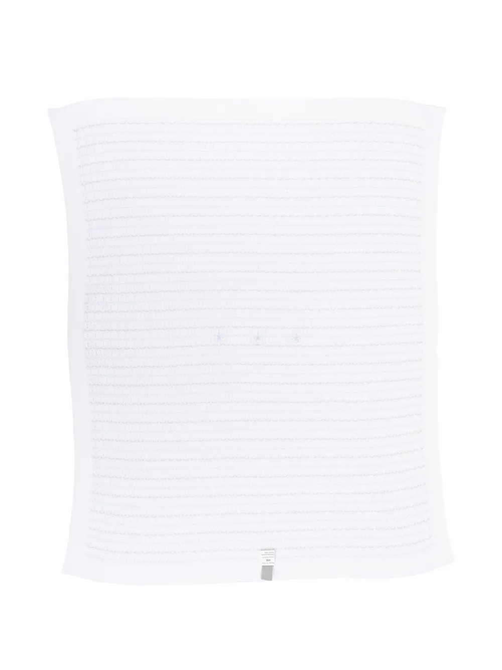  Marlu' Couture Embroidered Blanket - White 