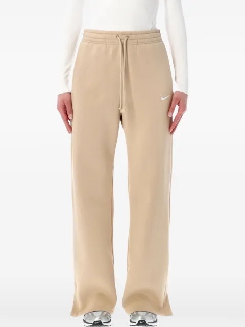 Nike drawstring-fastening track pants