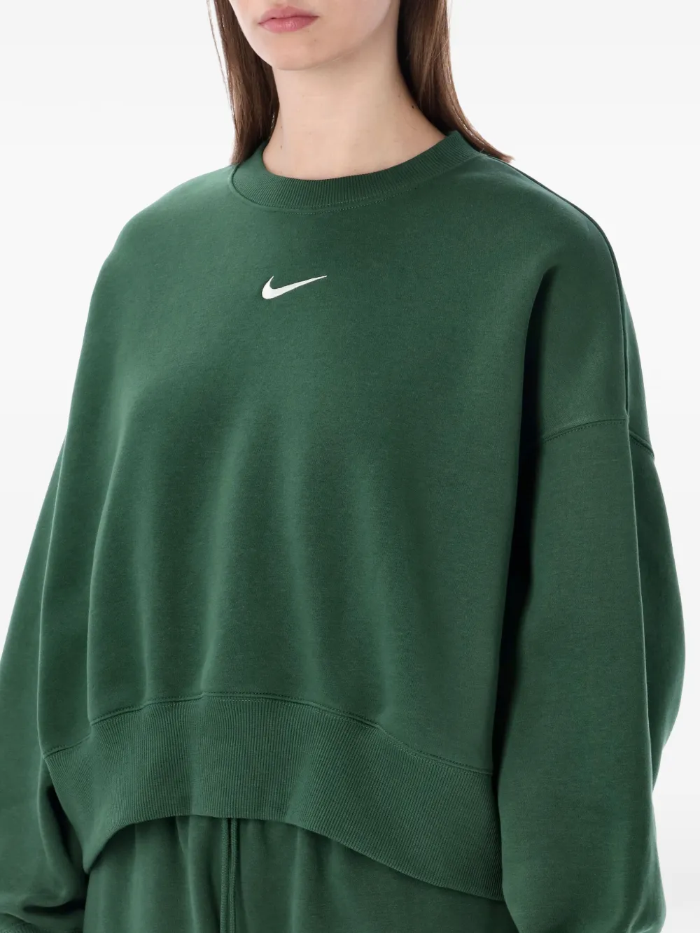 Nike Sweater met ronde hals Groen