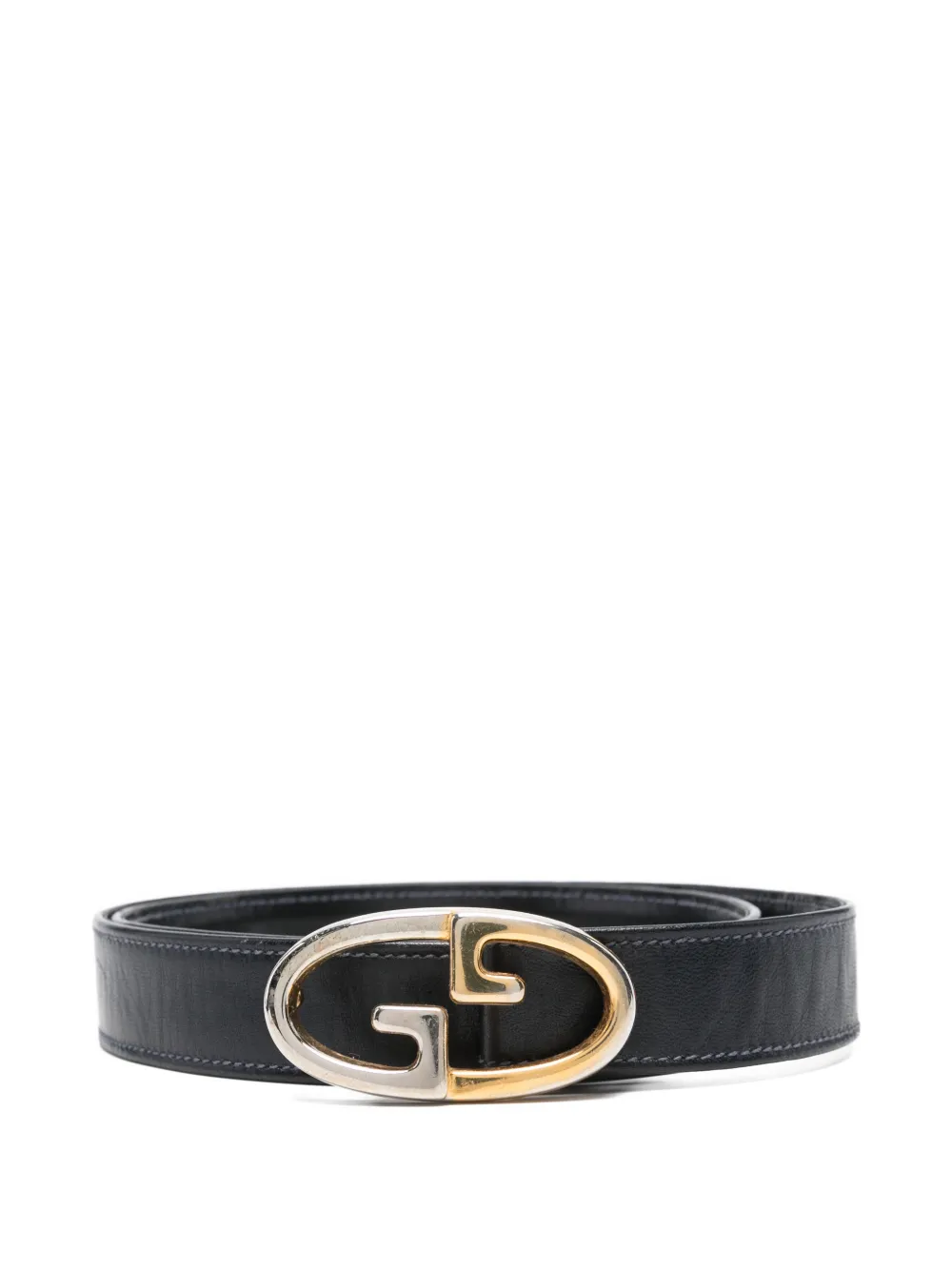 Gucci Pre-Owned Cintura in pelle anni '80 - Nero