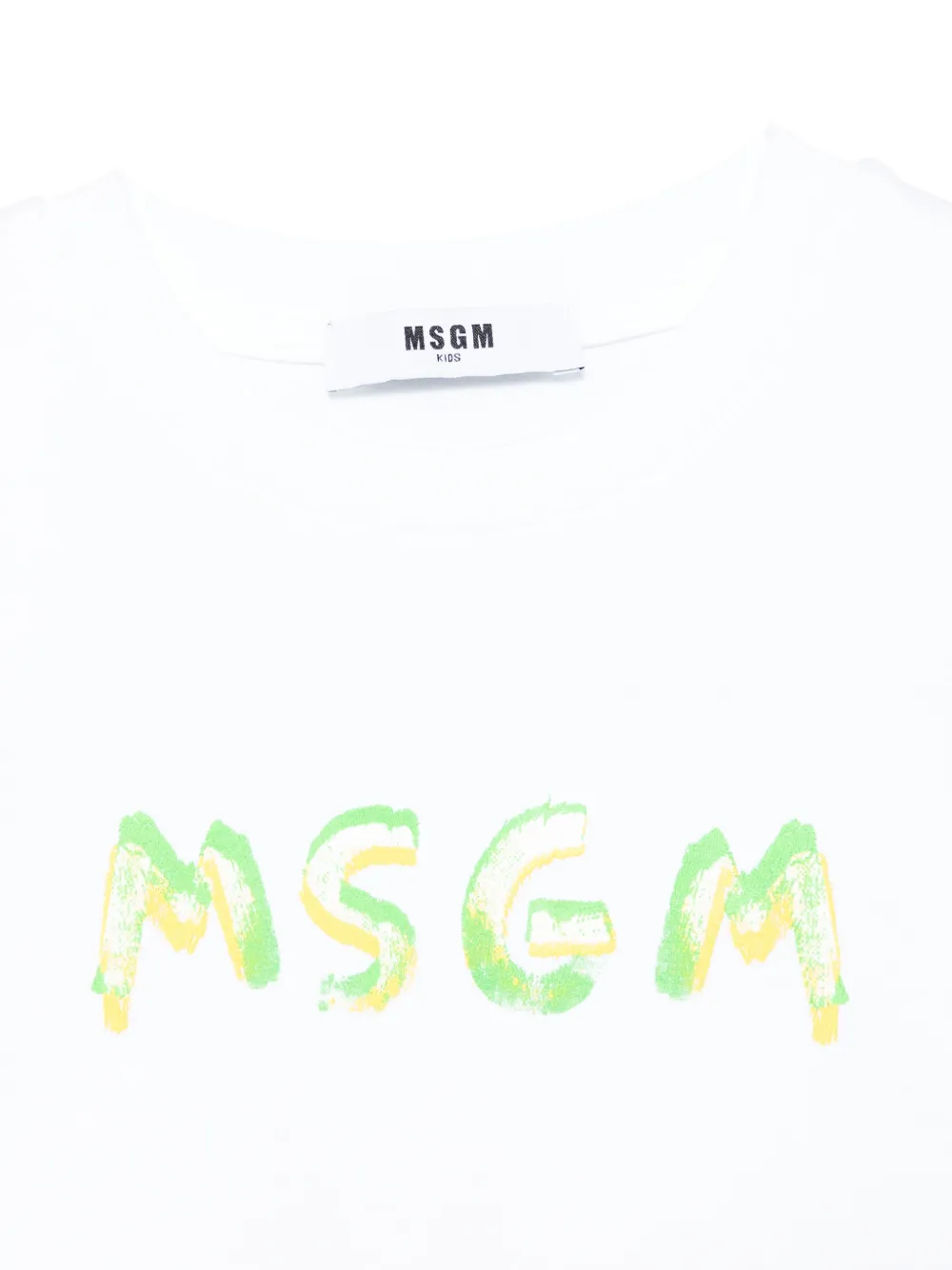 MSGM Kids T-shirt Wit
