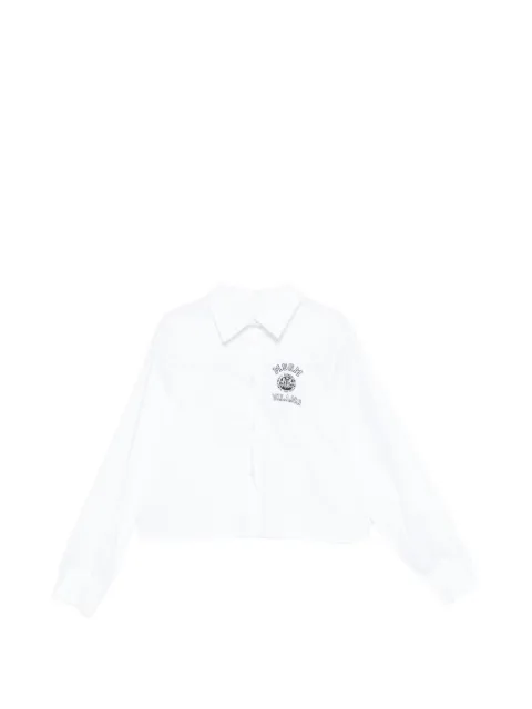 MSGM Kids buttoned collared shirt