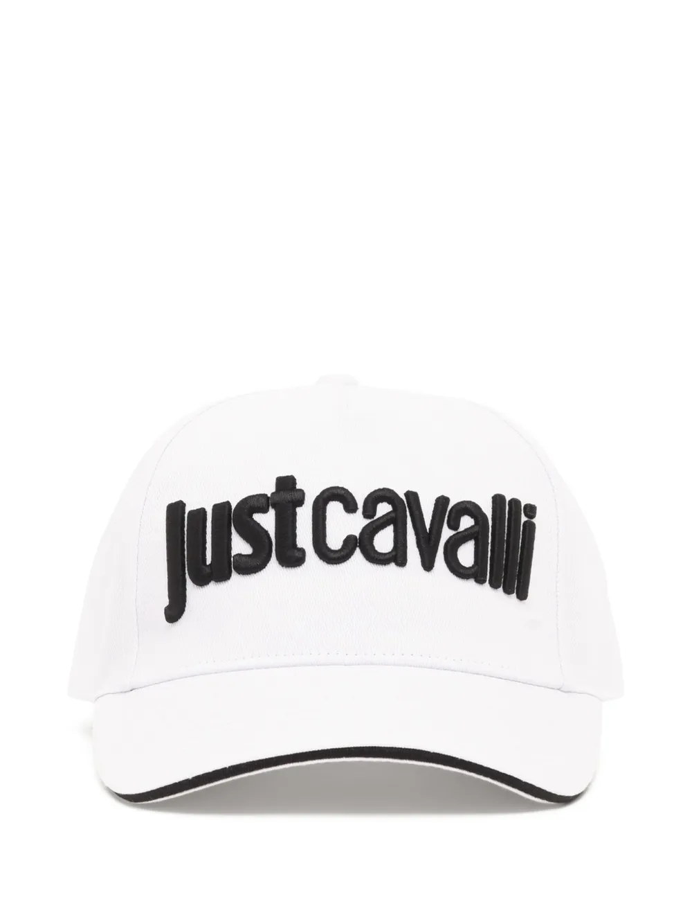 Just Cavalli Cappello da baseball con logo - Bianco