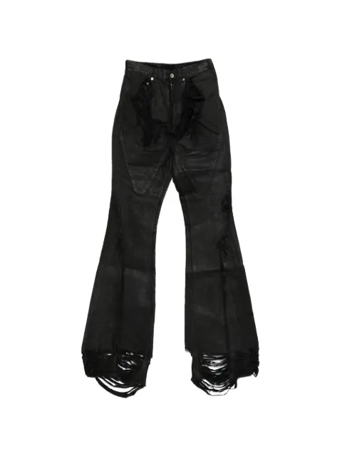 Rick Owens DRKSHDW jeans med frynset kant
