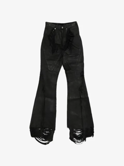 Rick Owens DRKSHDW 프린지 헴 진
