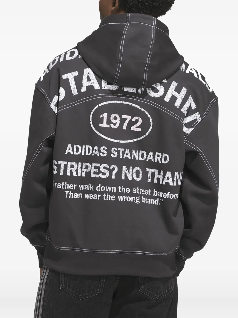 adidas Shoemaker sweater met capuchon Zwart