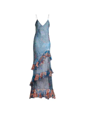 knee length dresses for ladies ETRO Maxi Dress  SHOP EXCESS GRANTED