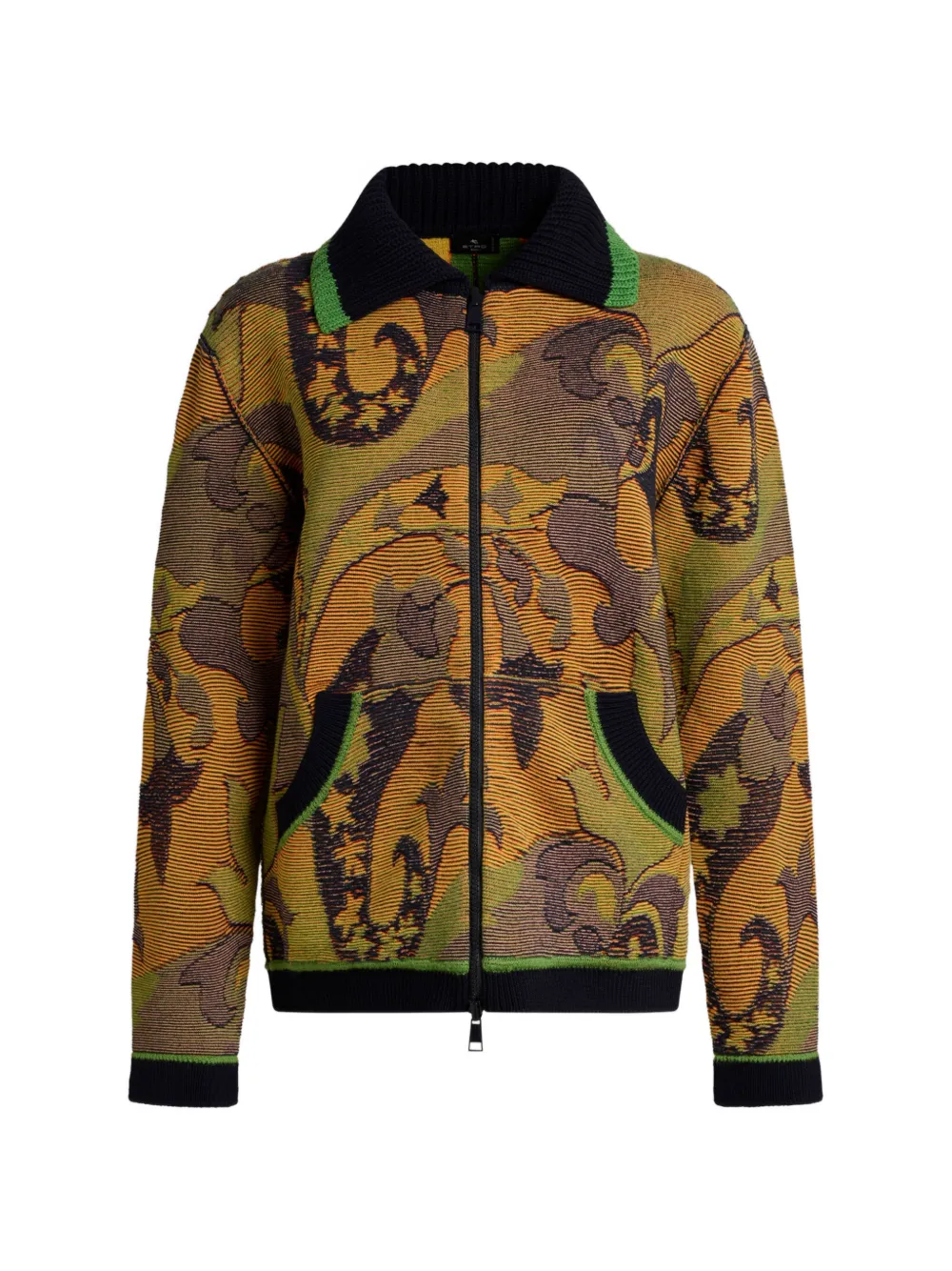 ETRO Cardigan con stampa paisley - Verde