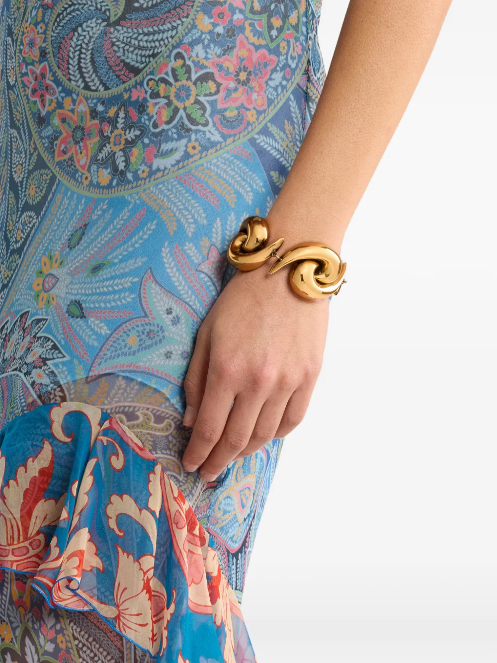  Etro Paisley Bracelet - Gold 