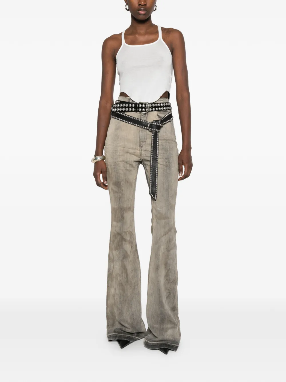  Rick Owens Drkshdw Botan Bootcut Jeans - Neutrals 