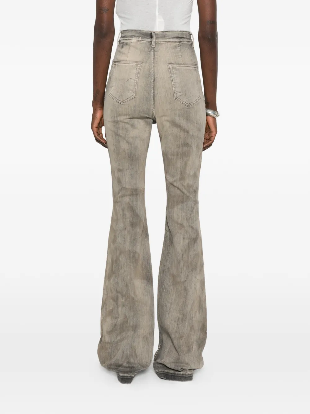 Rick Owens DRKSHDW Botan bootcut jeans Beige