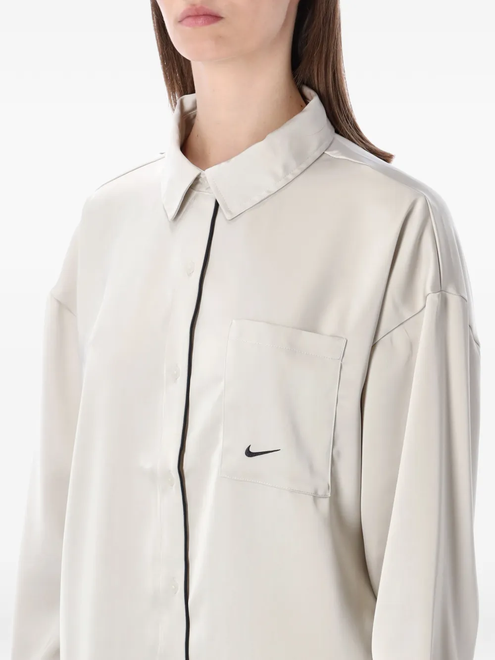  Nike Oversized-fit Shirt - Neutrals 