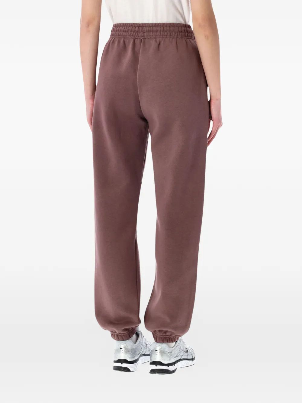 Nike Trainingsbroek met trekkoordsluiting en logodetail Bruin