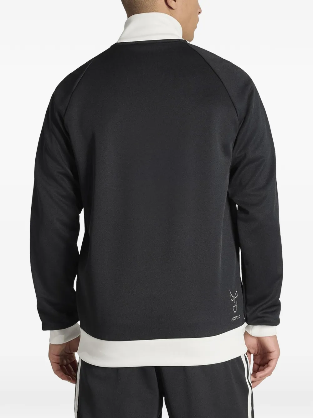 adidas x Juventus FC gestreept sportjack Zwart