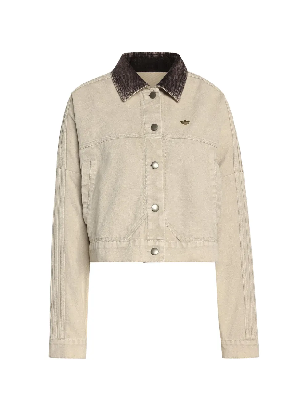 adidas corduroy collar jacket - Toni neutri