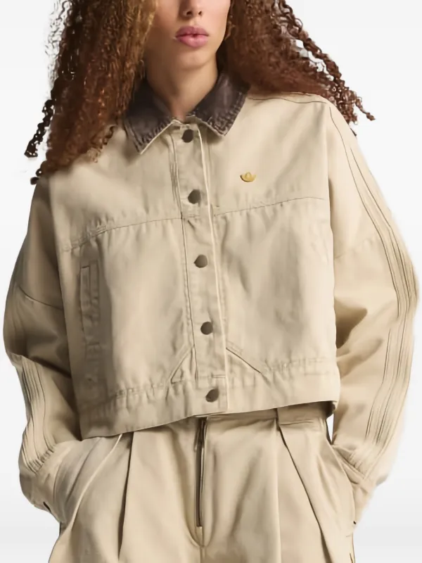  originals カラージャケット コーデュロイ Adidas コーデュロイカラー ジャケット | ニュートラル | FARFETCH JP