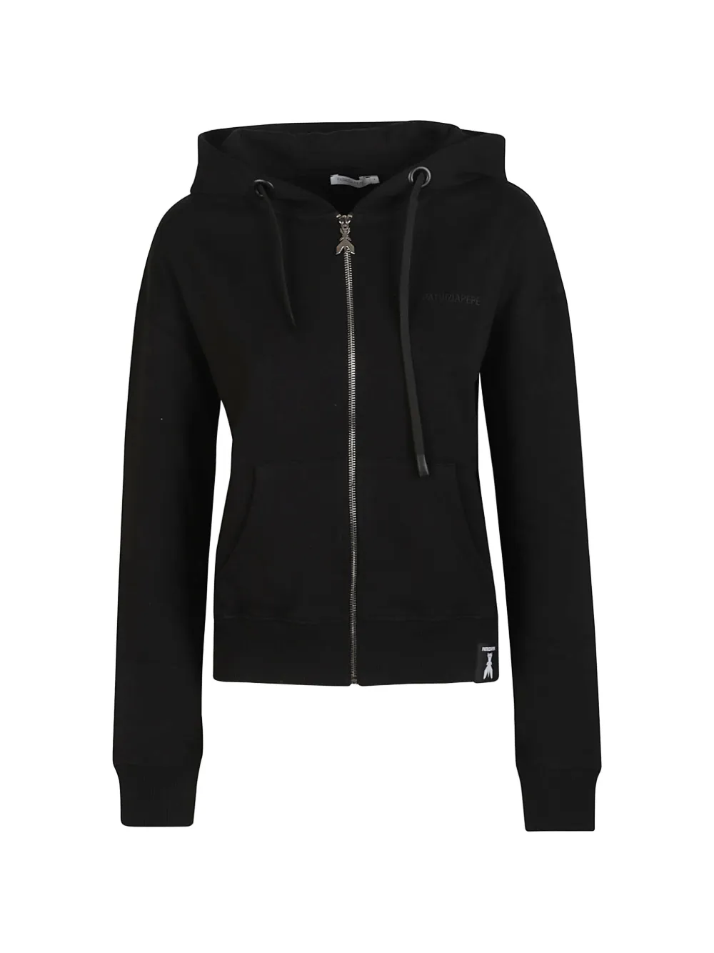 Patrizia Pepe zip-up hoodie - Nero