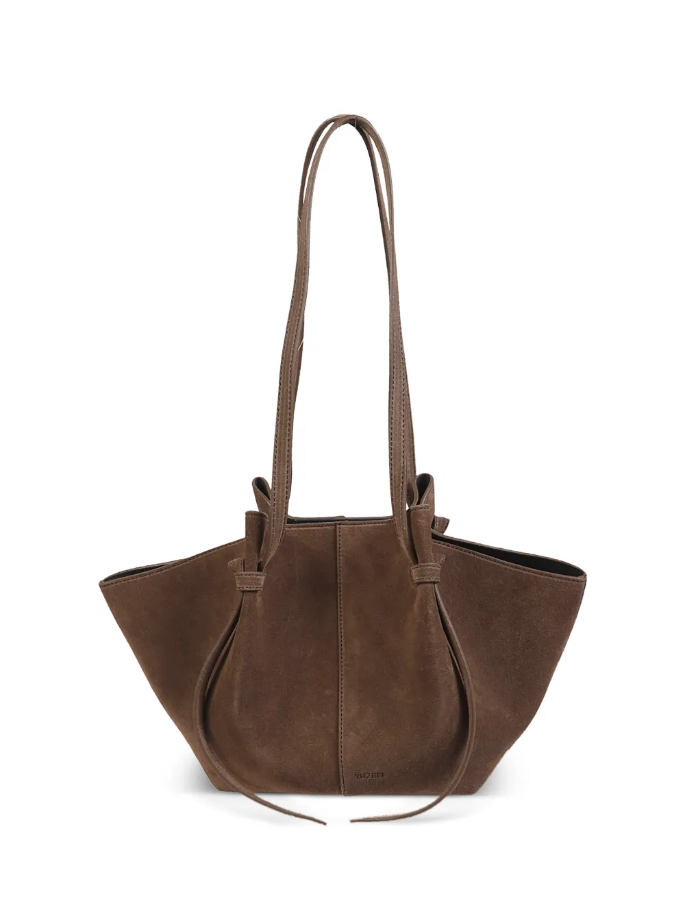 Yuzefi knotted tote bag - Marrone