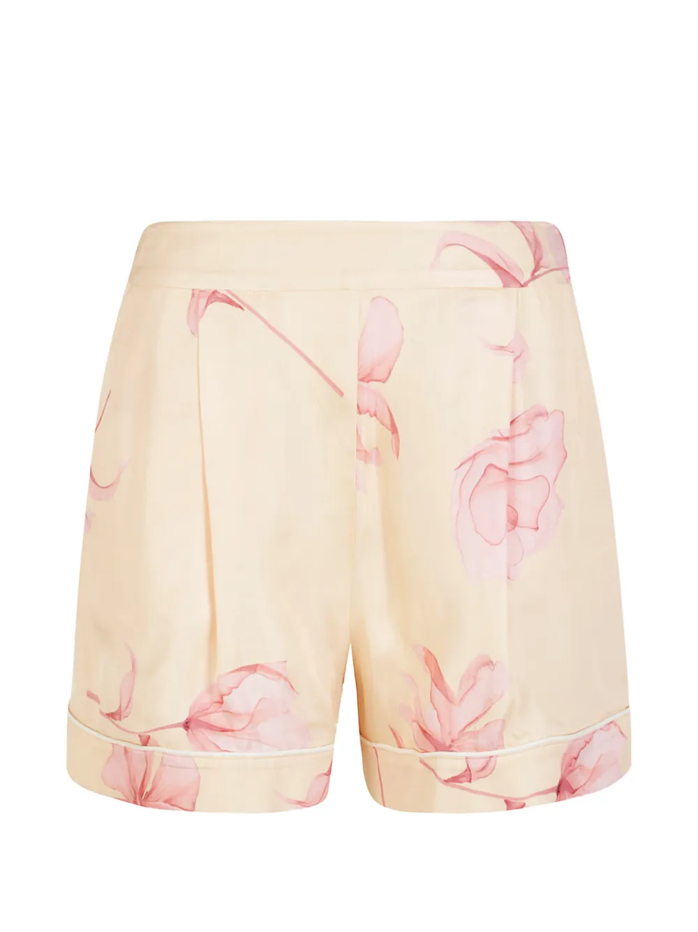  Mar De Margaritas Floral Shorts - Orange 
