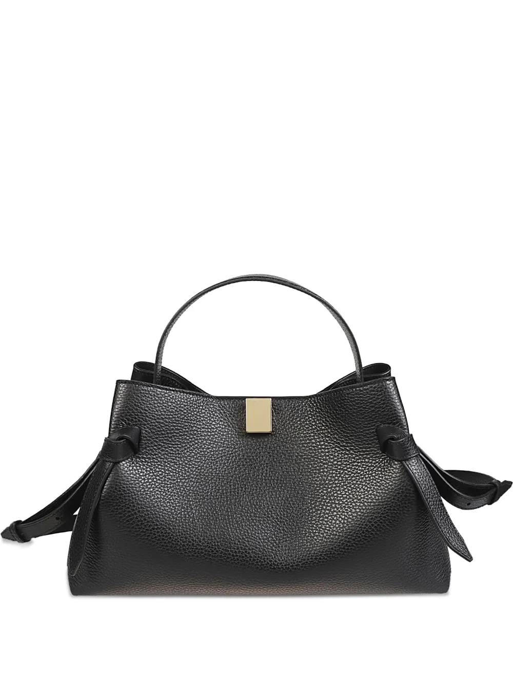 Yuzefi Gyoza knit-detail tote bag - Nero