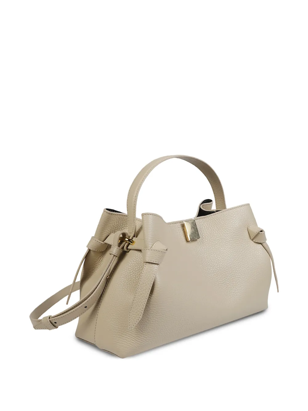  Yuzefi Gyoza Knot-detail Tote Bag - Neutrals 