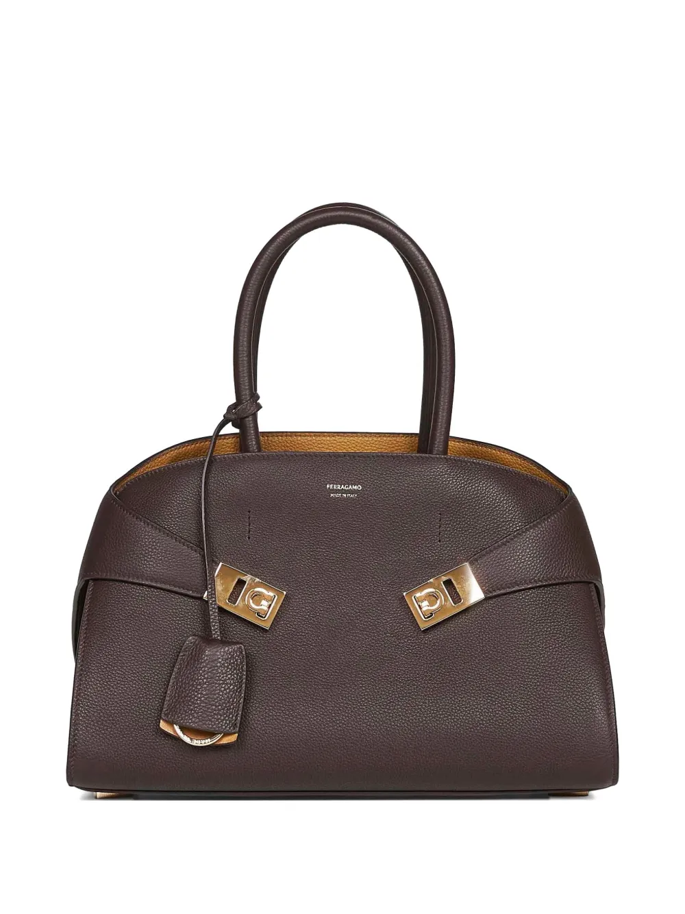 Ferragamo medium Hug tote bag - Marrone