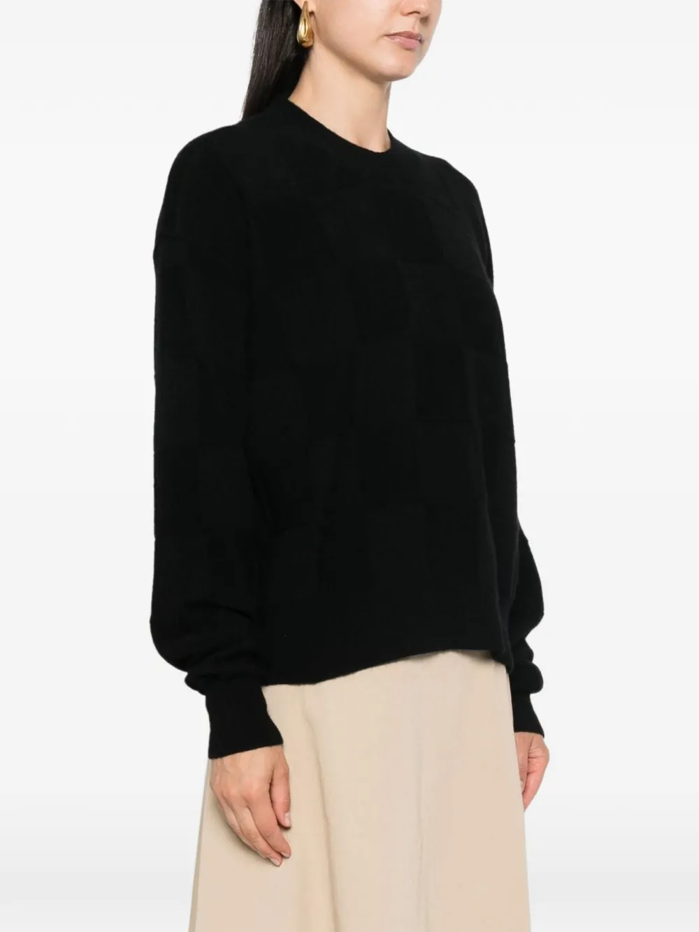  Uma Wang Crew-neck Sweater - Black 