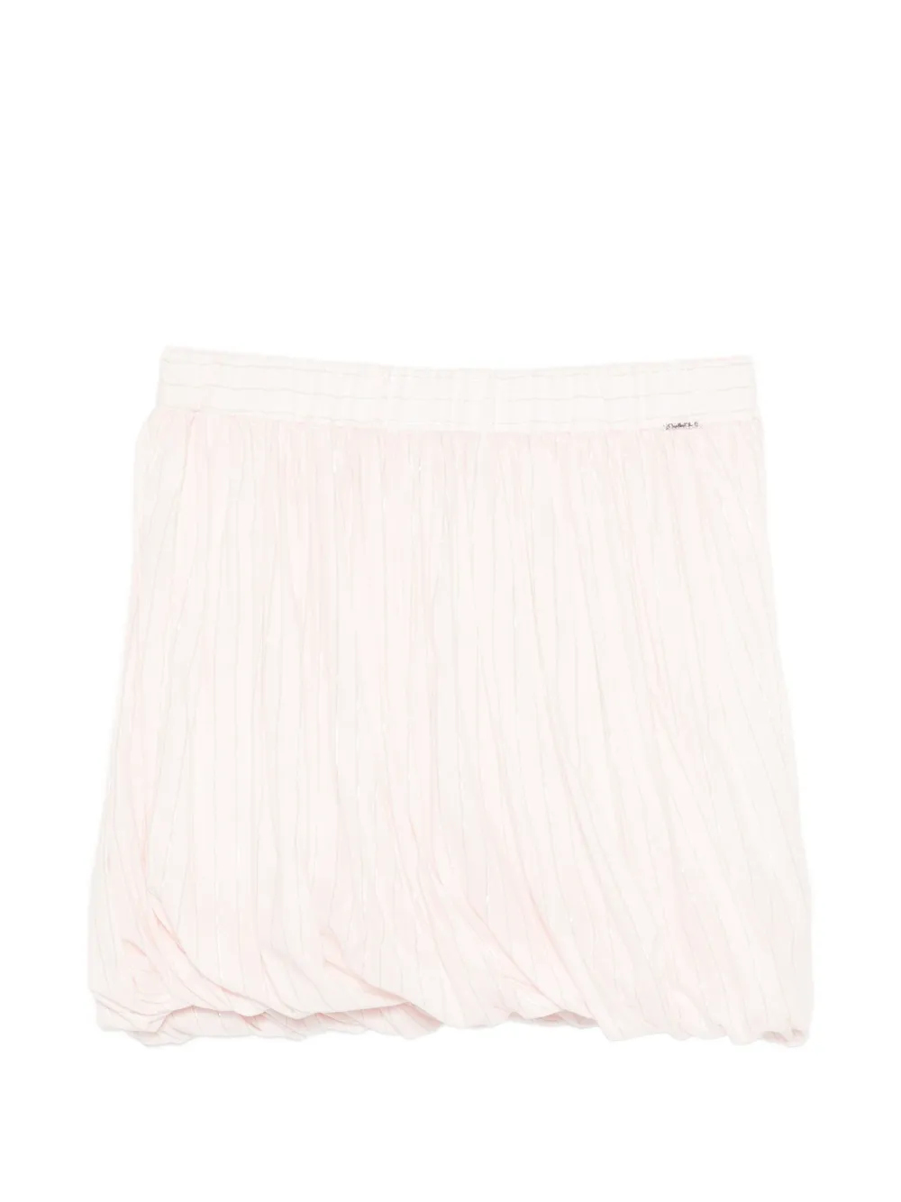 TWINSET striped mini skirt - Rosa