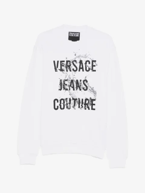 Versace Jeans Couture printed crew-neck sweatshirt