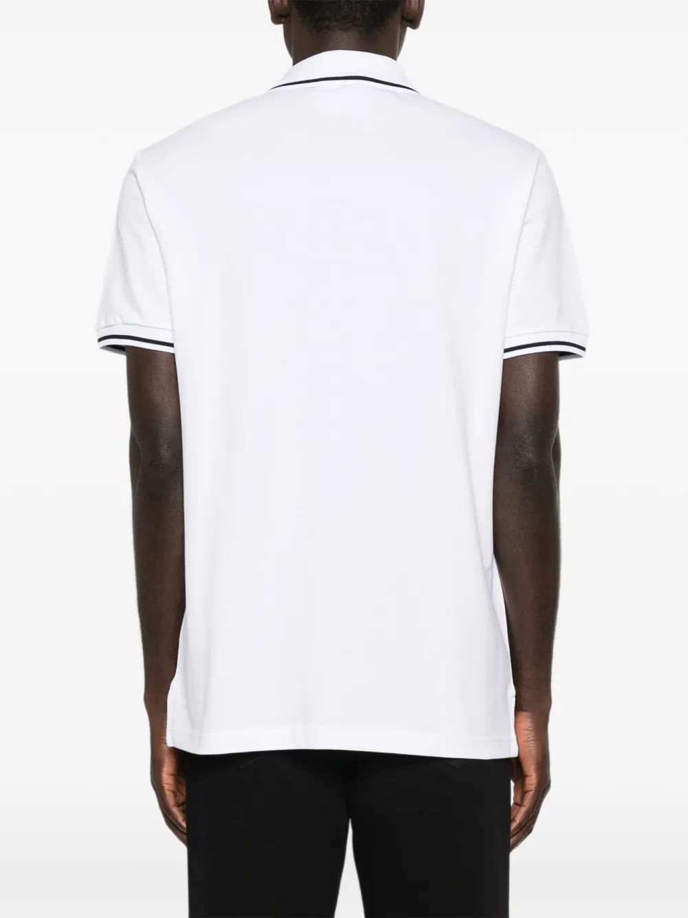 Versace Jeans Couture Poloshirt met logoprint Wit
