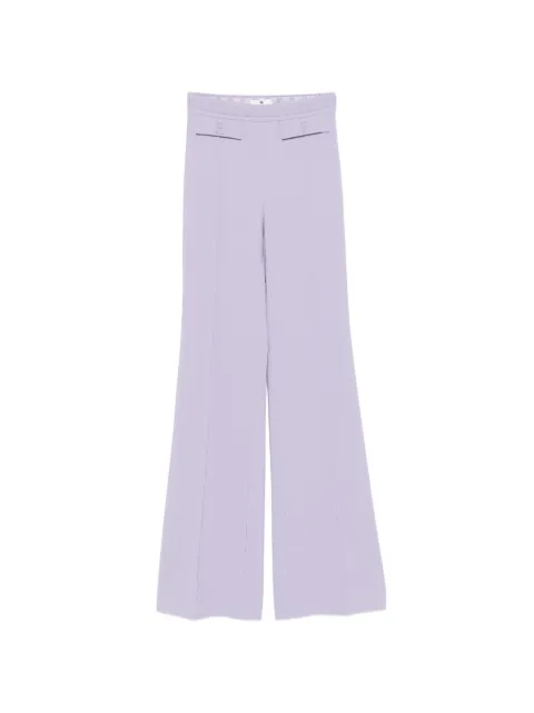 Elisabetta Franchi flap-pocket trousers
