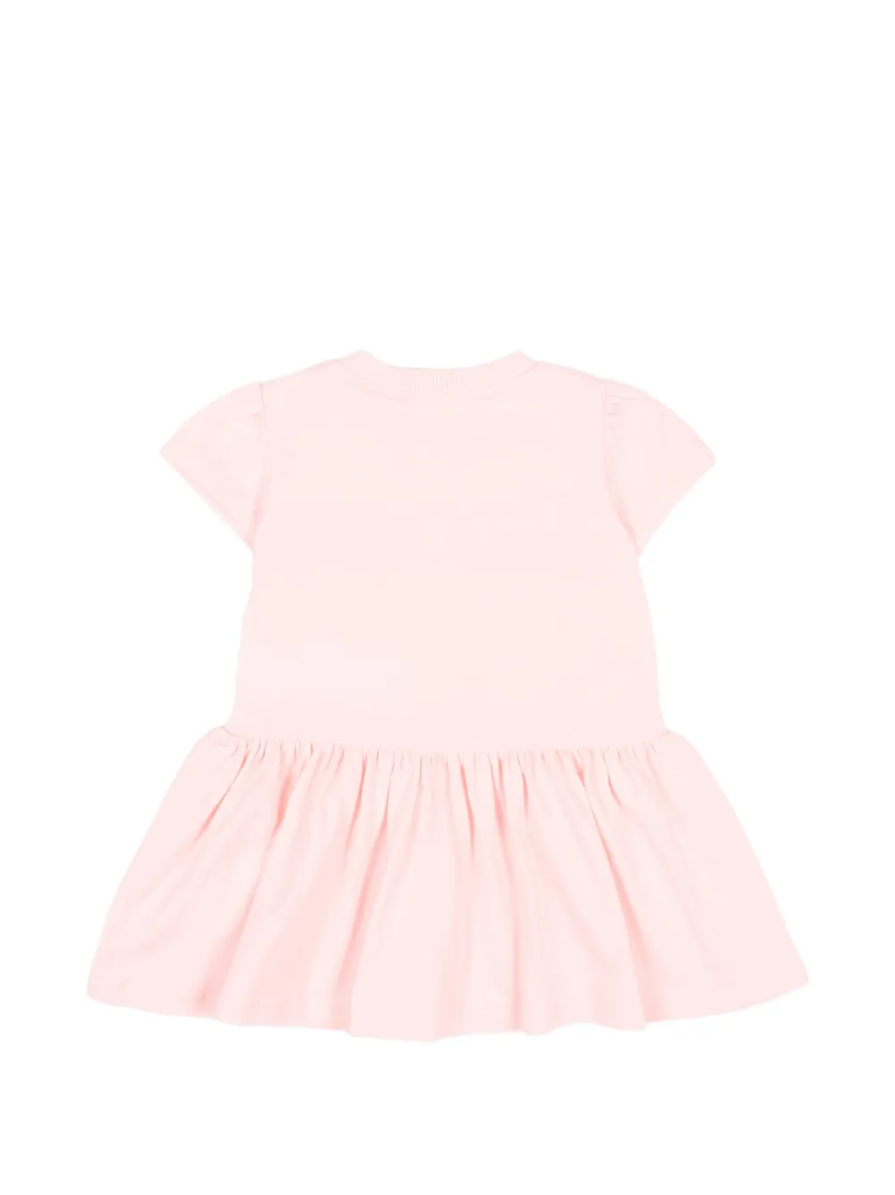  Moschino Kids Vestido De Manga Corta - Rosa 