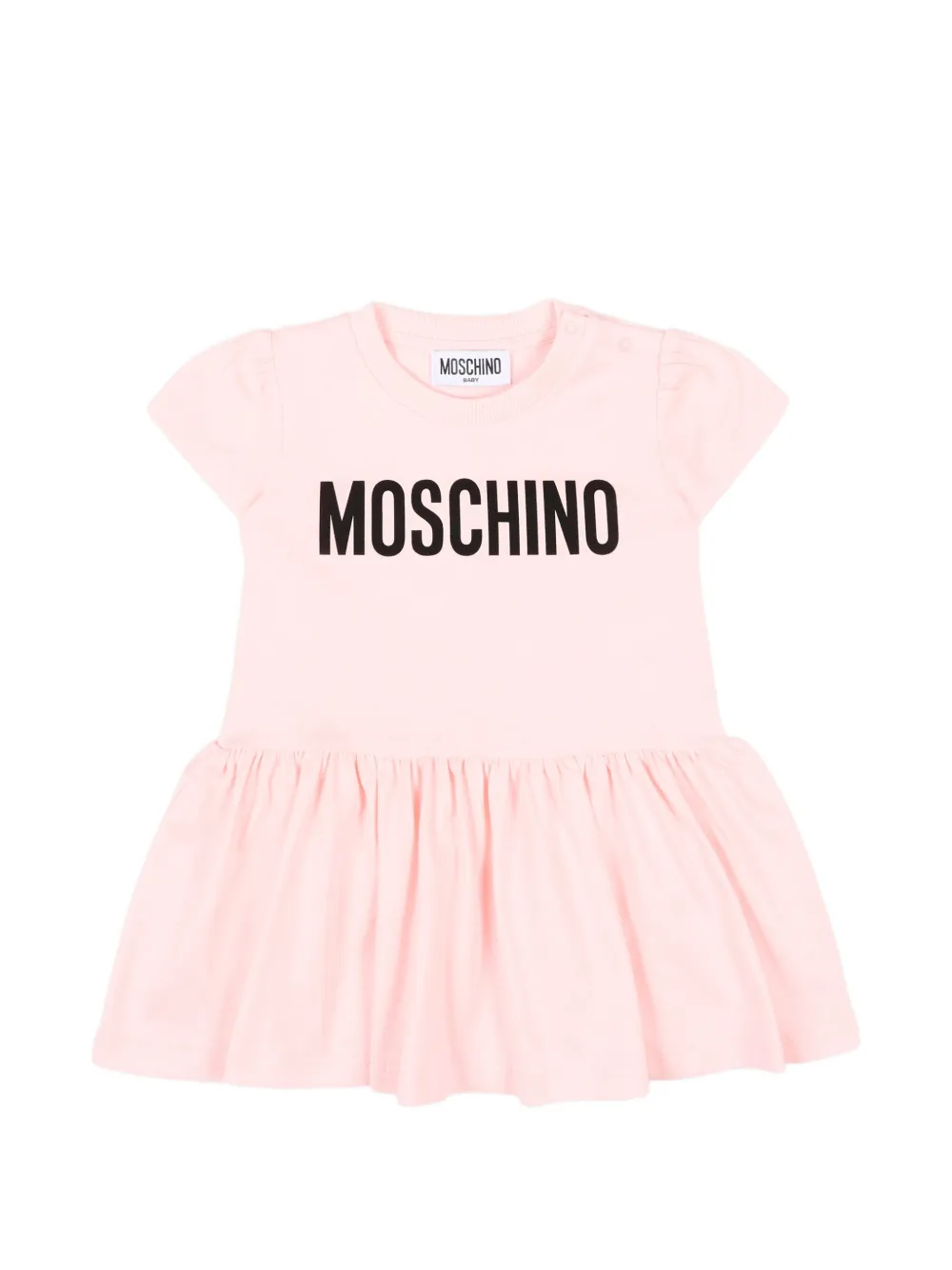 Moschino Kids short-sleeve dress - Rosa